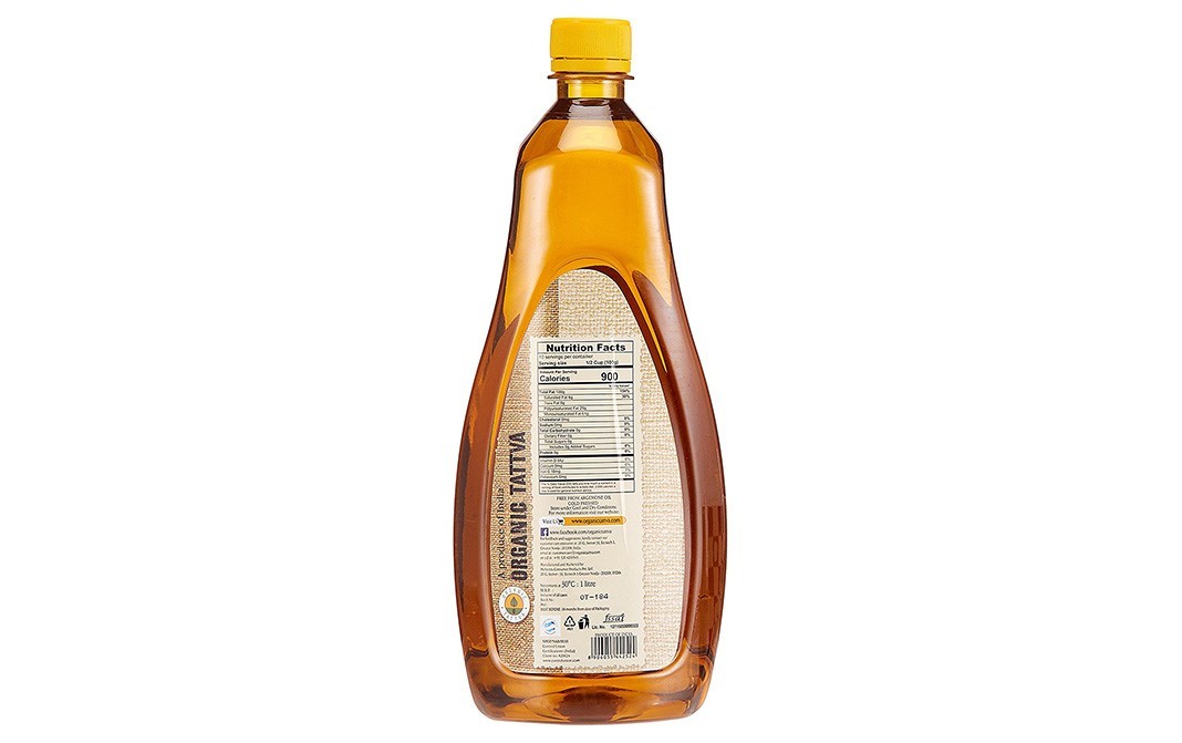Organic Tattva Mustard Oil    Bottle  1 litre